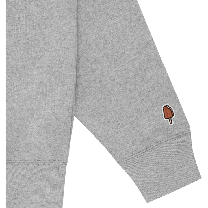 Sweat à capuche Skate Cone gris chiné