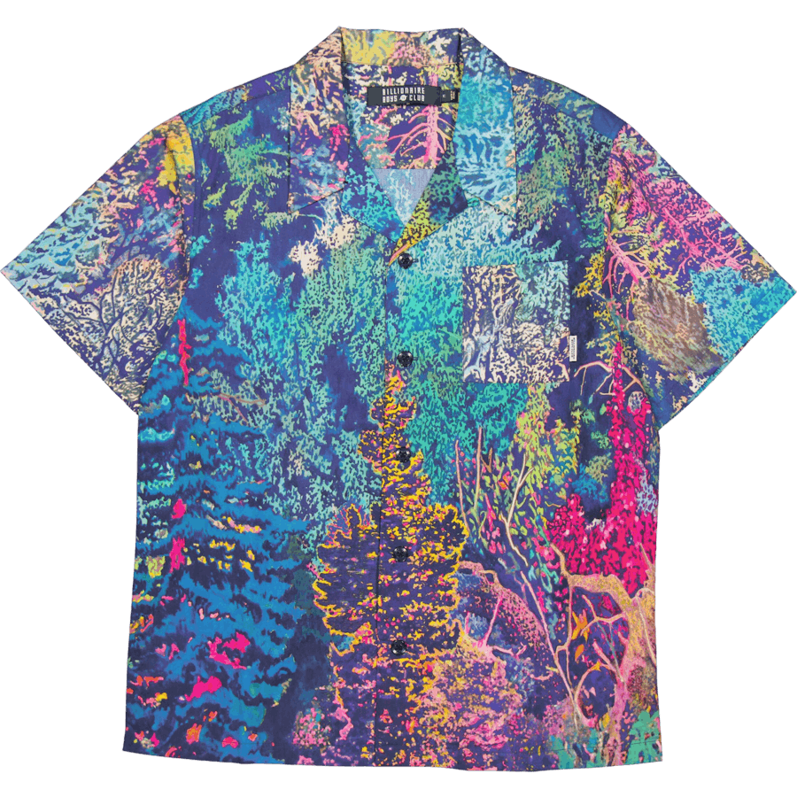 Chemise à manches courtes Wilderness multicolore