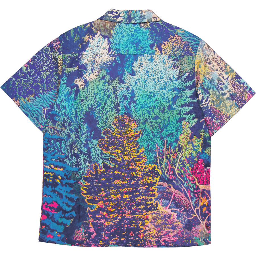 Chemise à manches courtes Wilderness multicolore