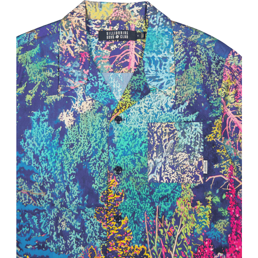 Chemise à manches courtes Wilderness multicolore