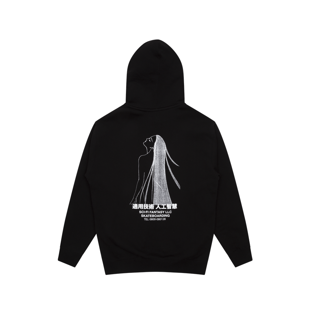 Spiritual Darkness Zip Hood Schwarz
