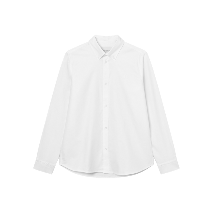 Konrad Oxford Shirt White