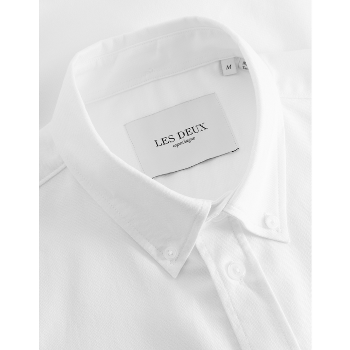 Konrad Oxford Shirt White