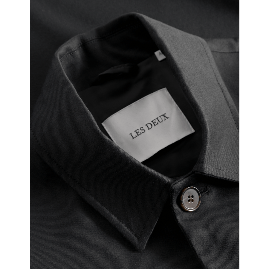 Veste Marseille en coton noire