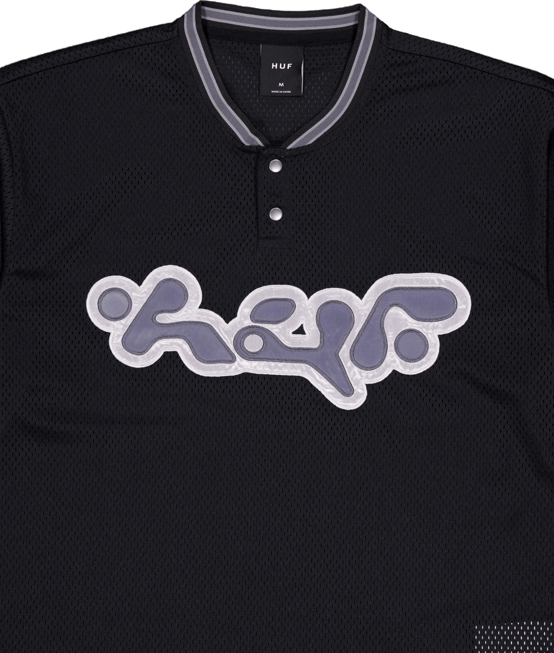 Halftime Henley S/s Jersey Black