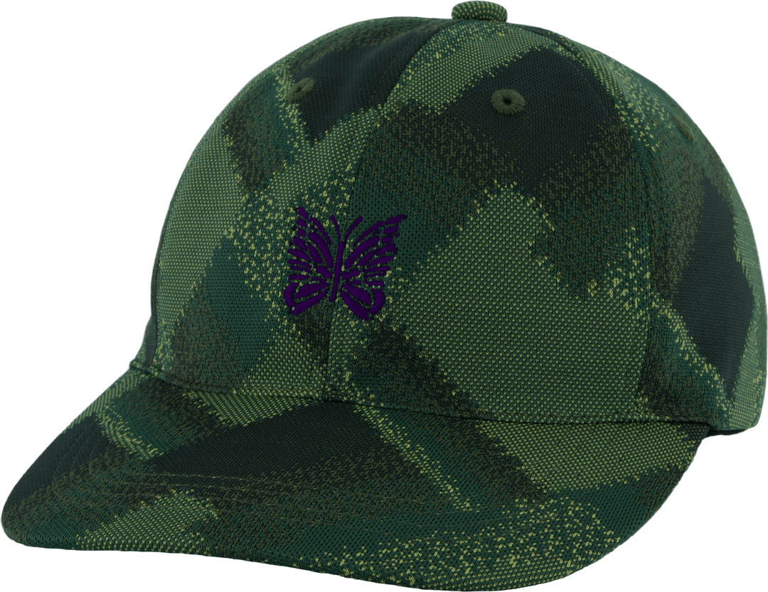Czapka z daszkiem Needles - Poly Jq E-olive