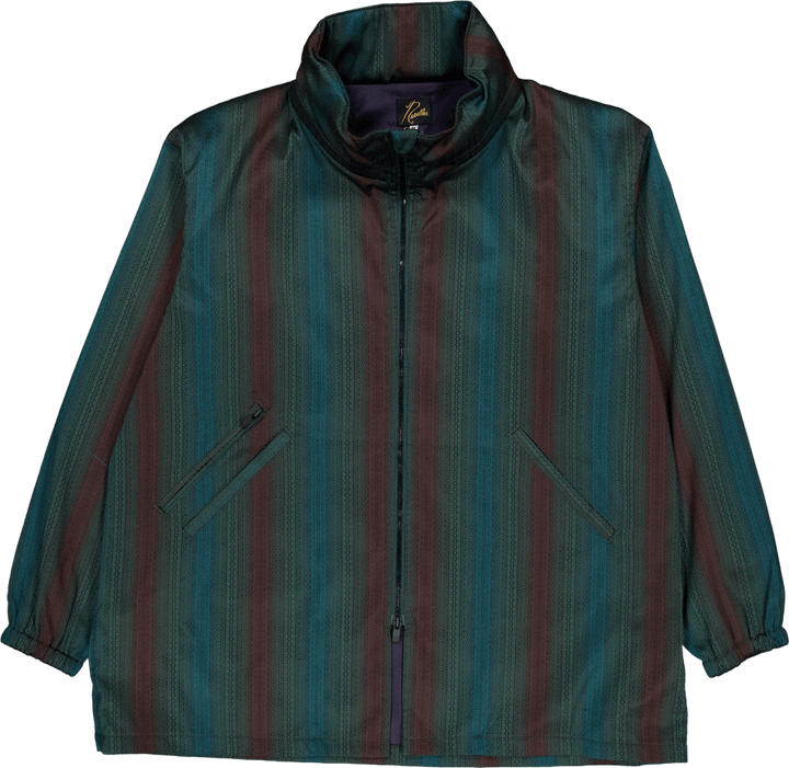 Cappotto Sur con cappuccio Needles - Poly B-verde/marrone