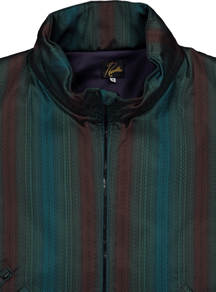 Cappotto Sur con cappuccio Needles - Poly B-verde/marrone