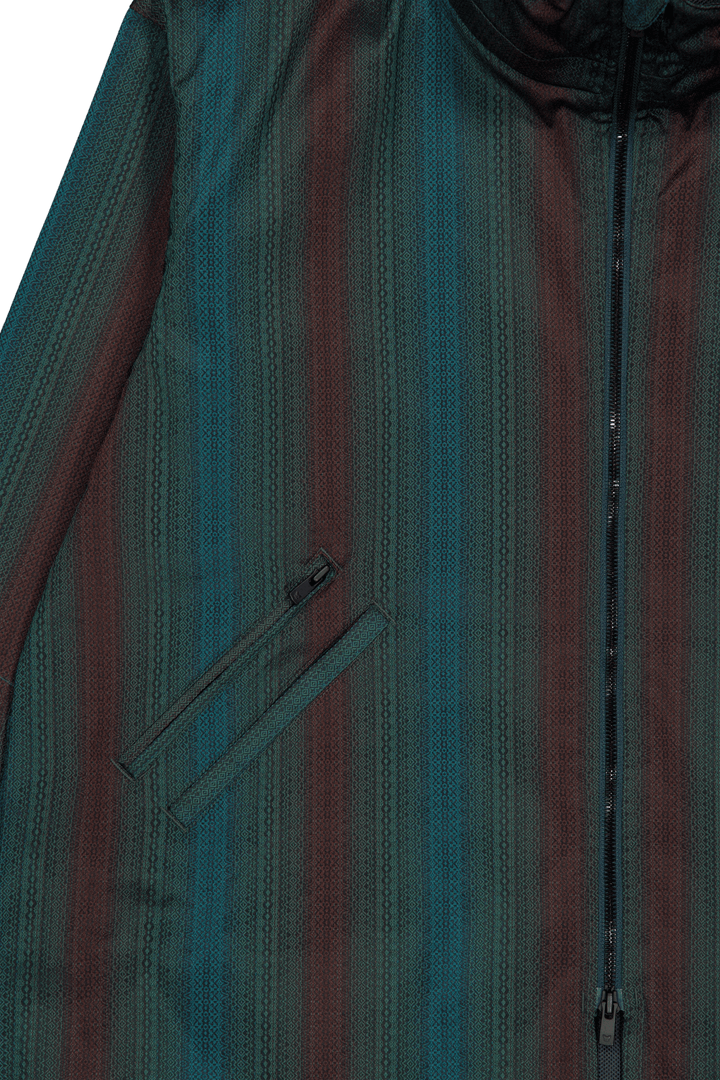 Cappotto Sur con cappuccio Needles - Poly B-verde/marrone