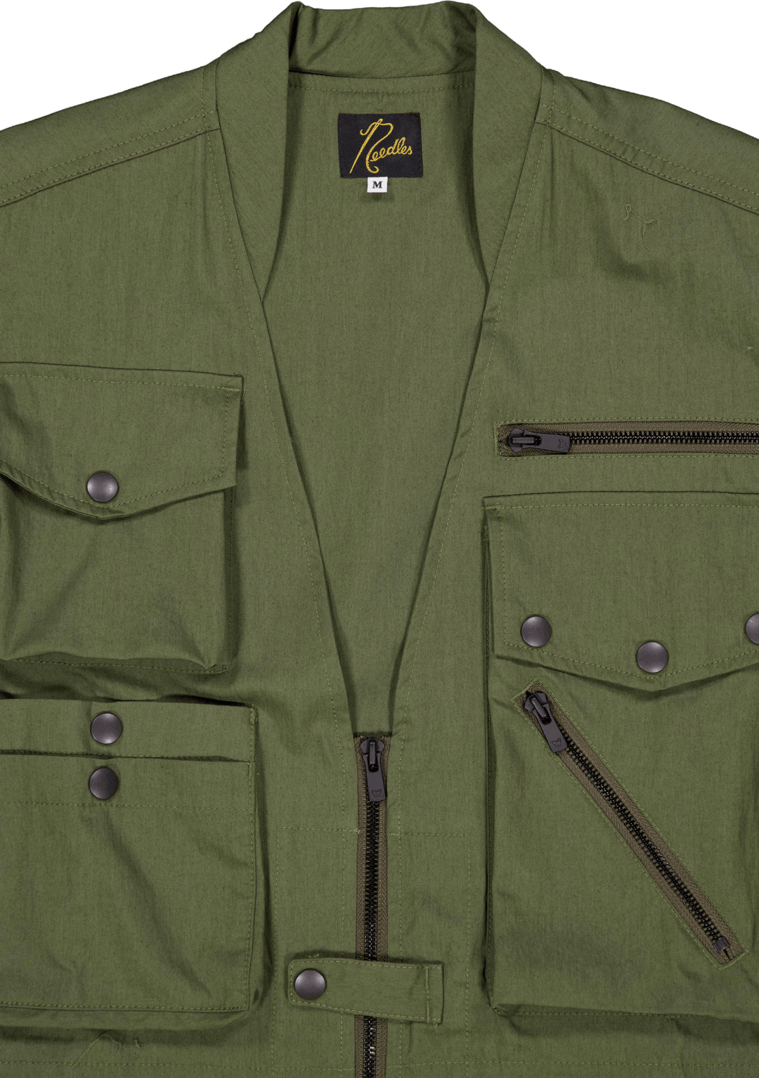 Gilet da campo Needles - C/n Oxfor A-olive