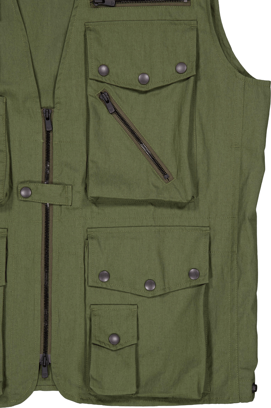 Gilet da campo Needles - C/n Oxfor A-olive