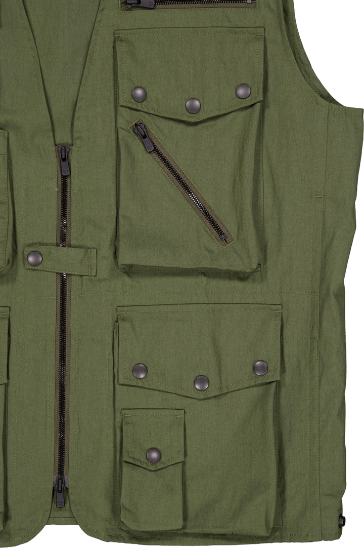 Gilet da campo Needles - C/n Oxfor A-olive