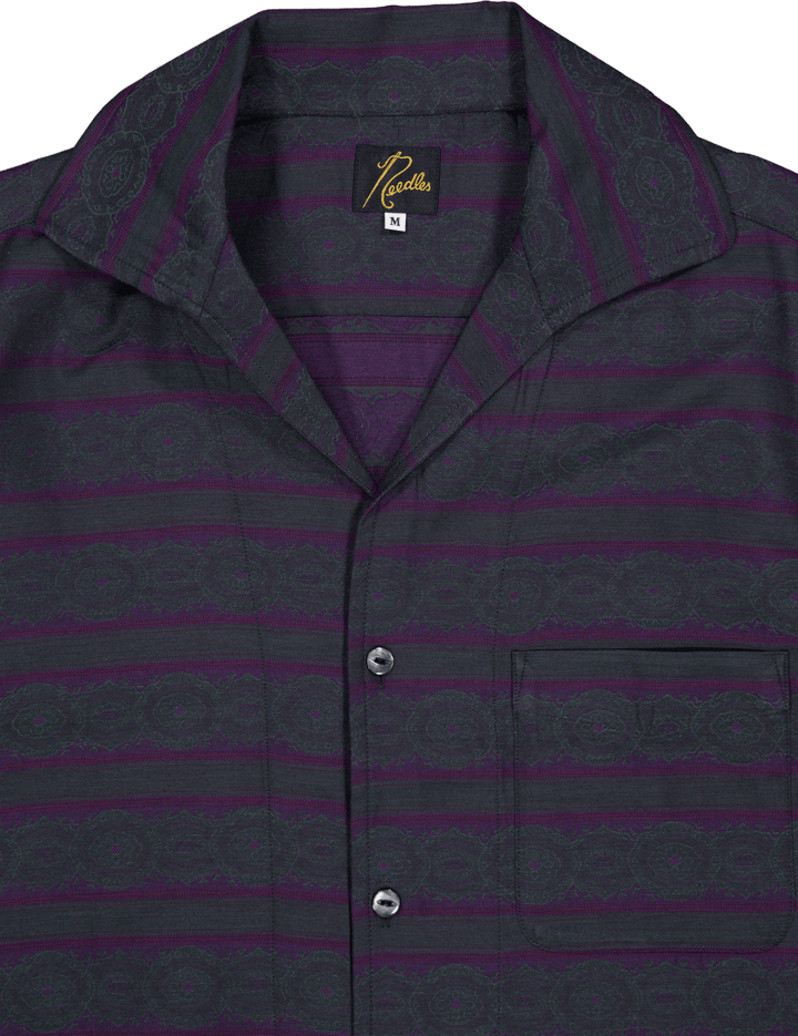 Needles S/s Włoski kołnierzyk Shi A-zielony