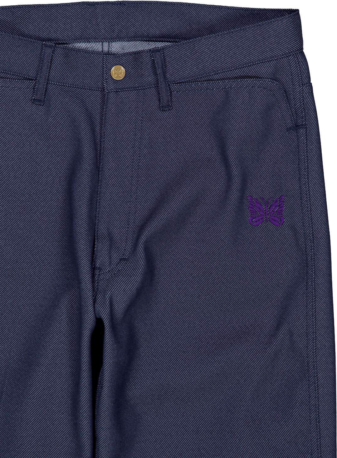 Needles Straight Jean - Poly T D-granatowy