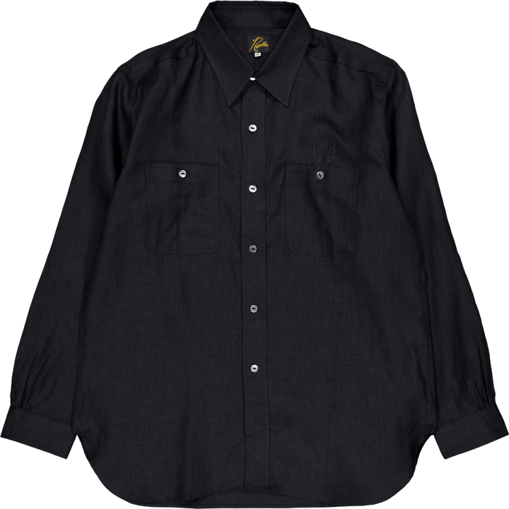 Chemise de travail Needles - Lin Can D-noir