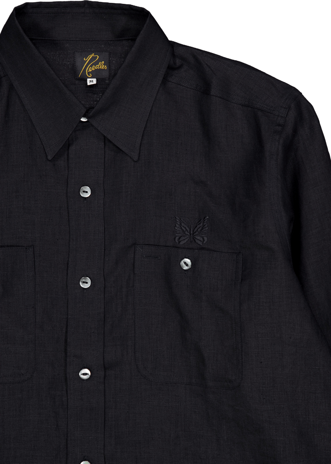 Chemise de travail Needles - Lin Can D-noir