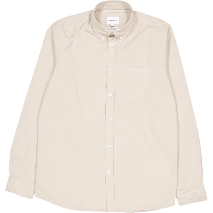 Anton Light Twill Shirt Oatmeal
