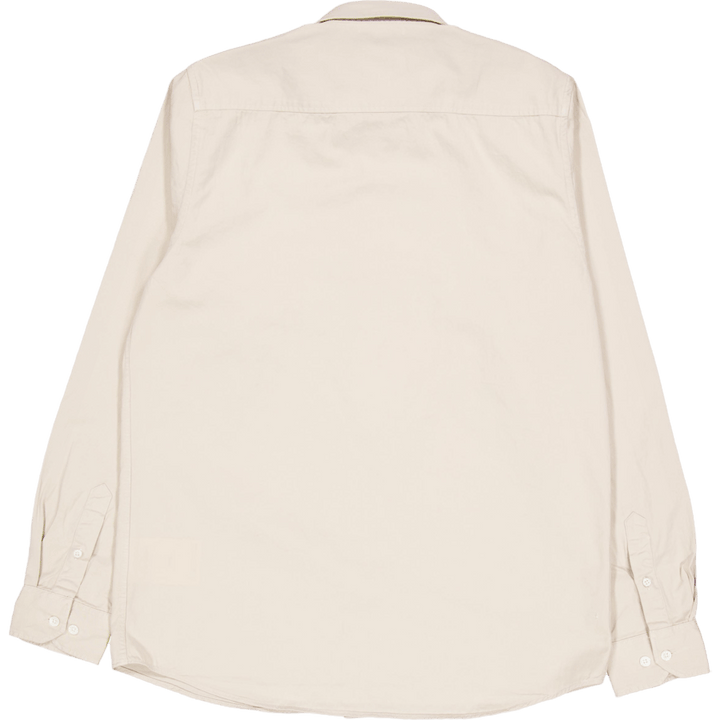 Anton Light Twill Shirt Oatmeal