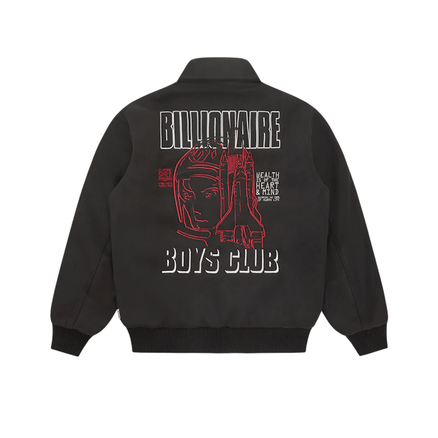 Veste universitaire à col noir