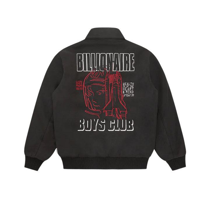 Veste universitaire à col noir