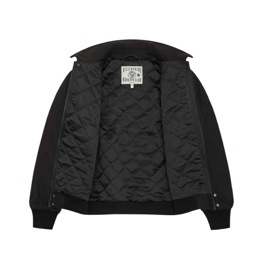 Veste universitaire à col noir