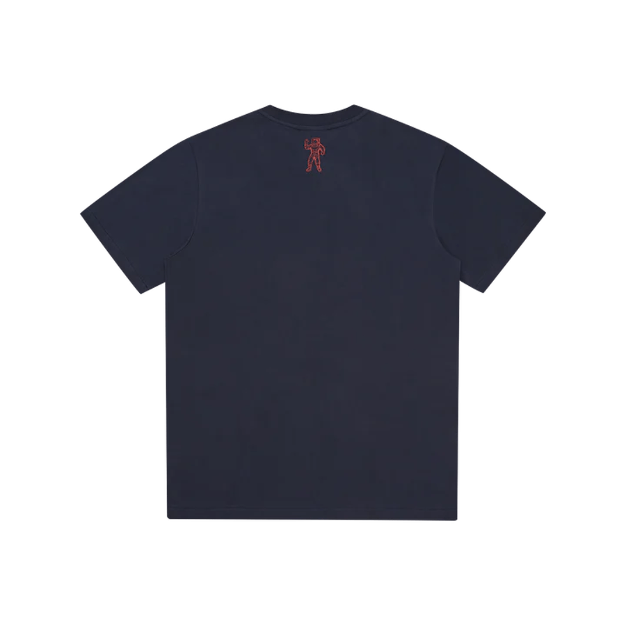 Skript Logo-T-Shirt Navy