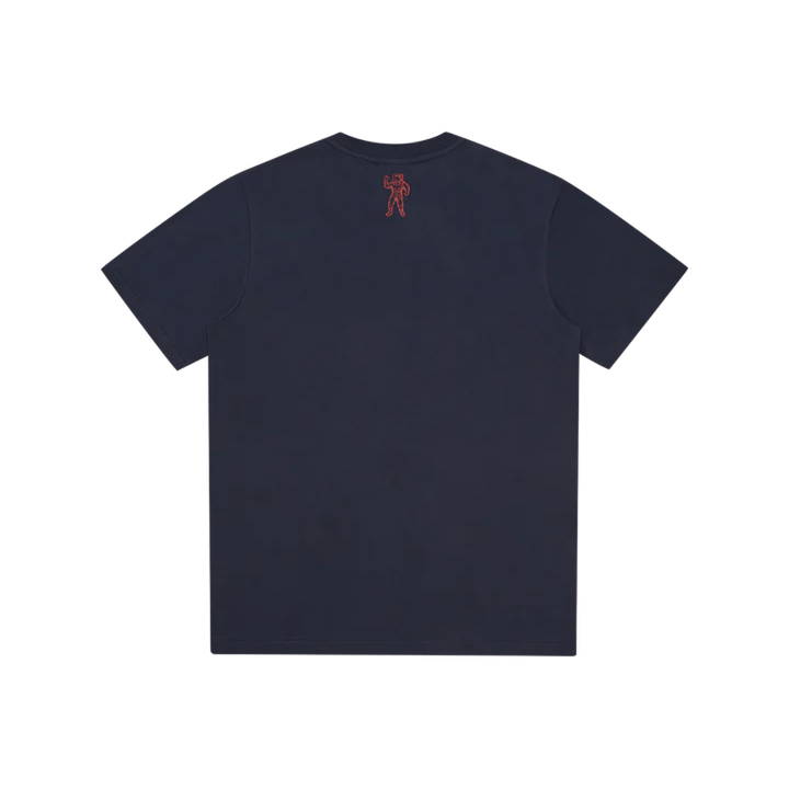 Skript Logo-T-Shirt Navy
