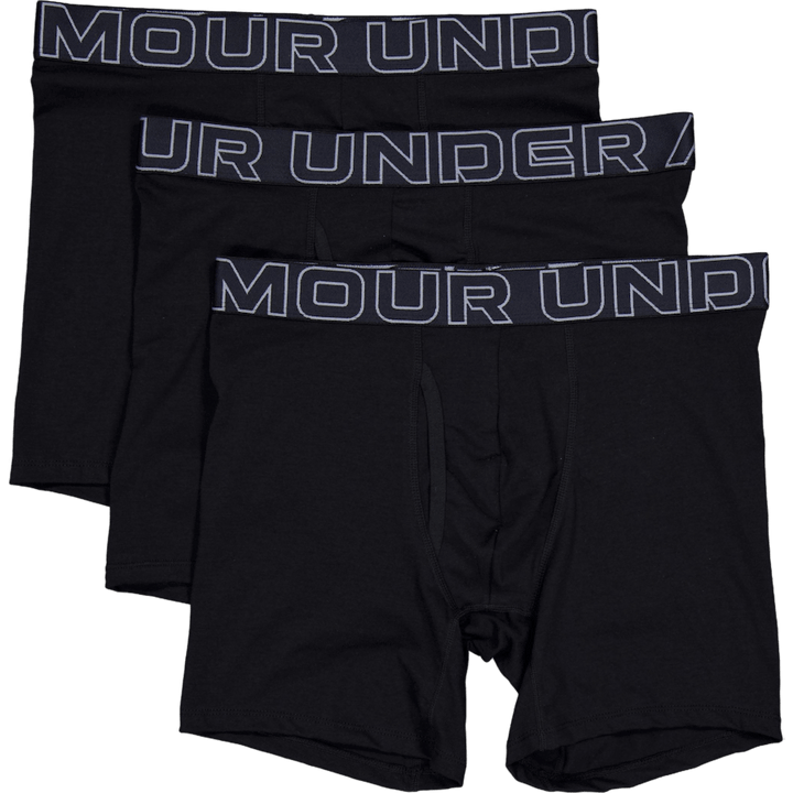 Conjunto de 3 unidades em algodão Performance Preto