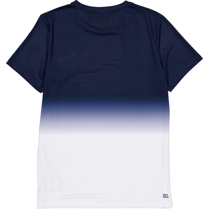 Maglietta girocollo Gradiant Blu scuro/bianco