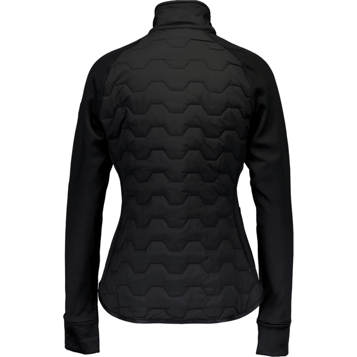 Couche intermédiaire hybride zippée Txlite pour femme, noir