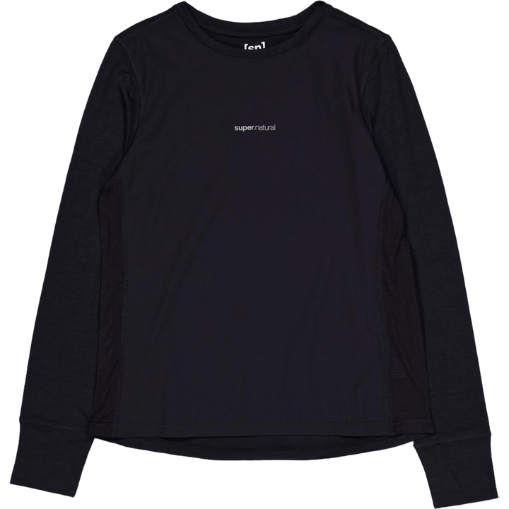 W Windbreaker Ls Schwarz