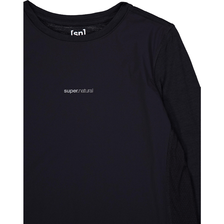 W Windbreaker Ls Schwarz