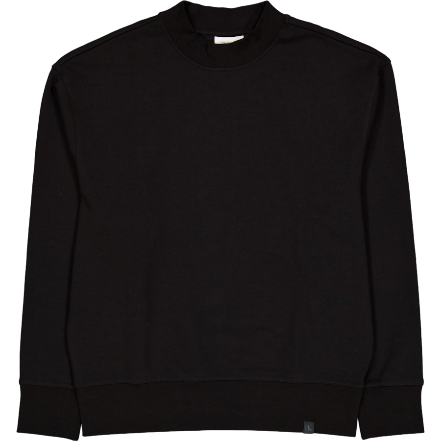 Interlock Rundhalsausschnitt Beh Ck Schwarz