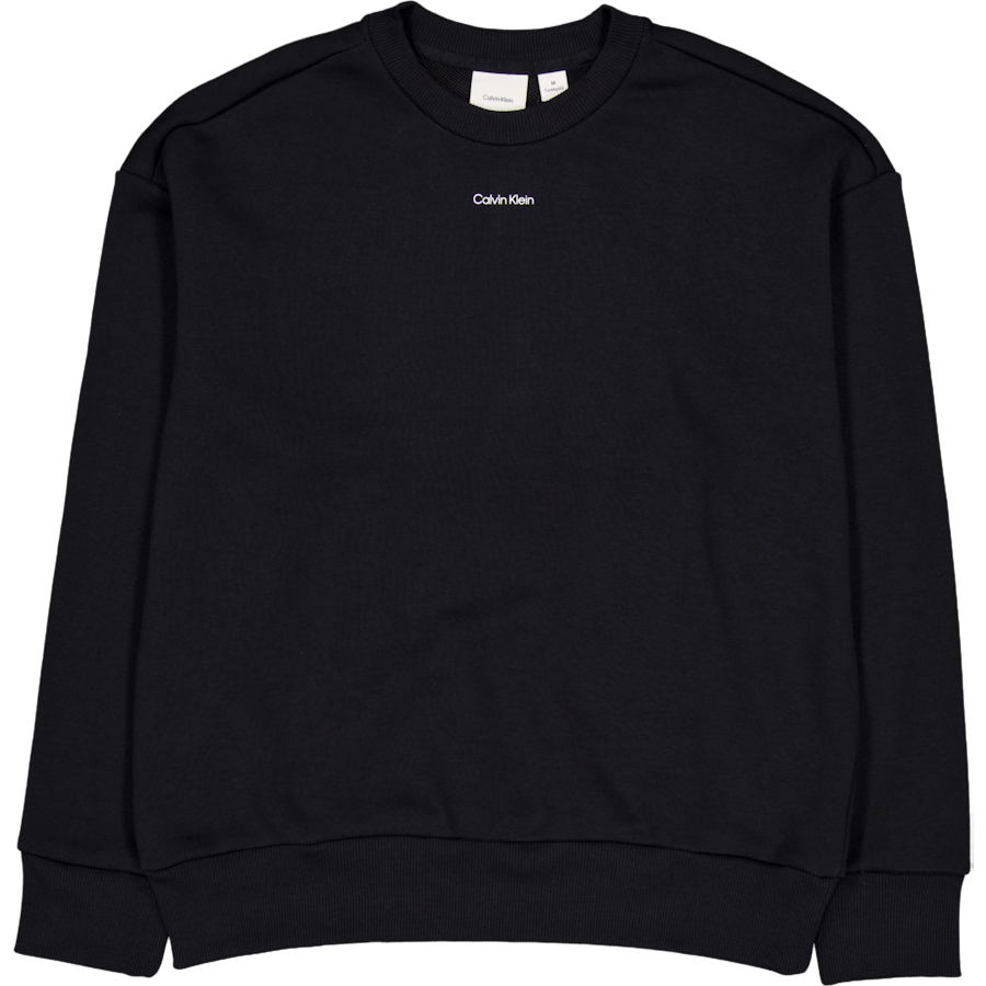 Sudadera Nano Logo Beh Ck Negro