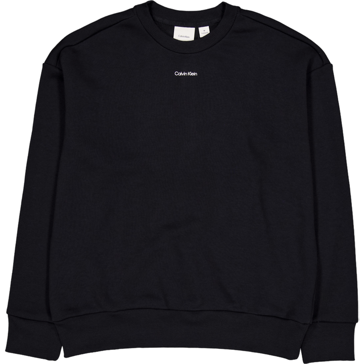 Sudadera Nano Logo Beh Ck Negro