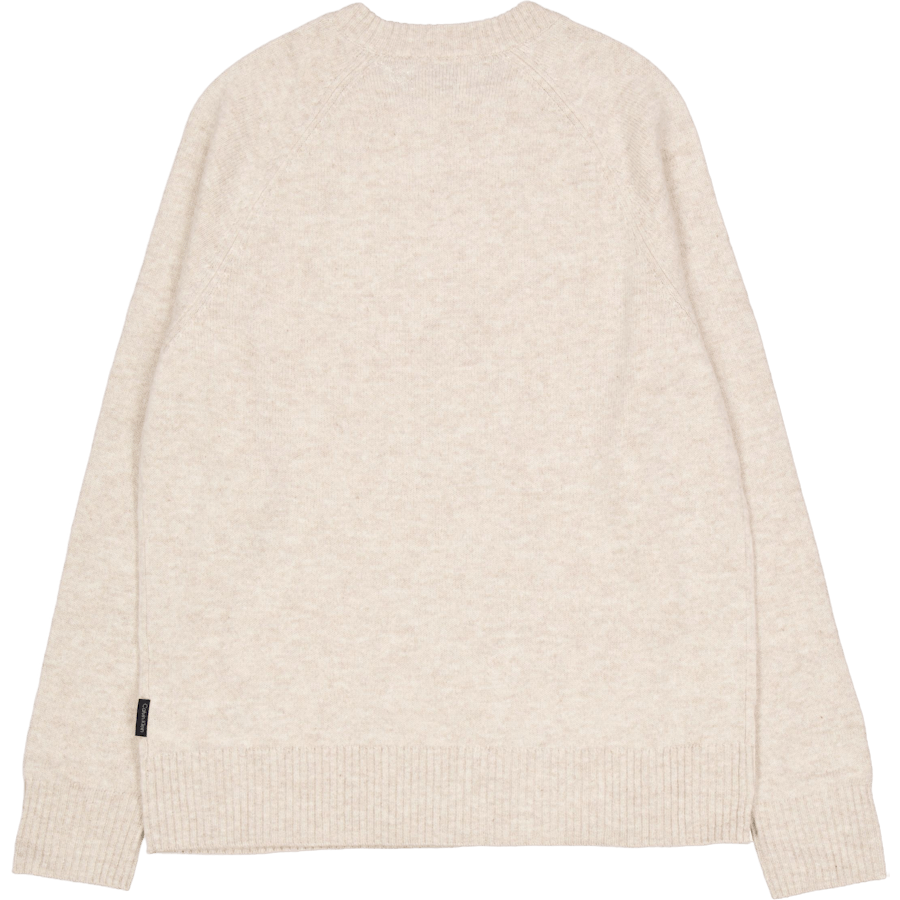 Luxusný vlnený sveter Adl Stony Beige Heather