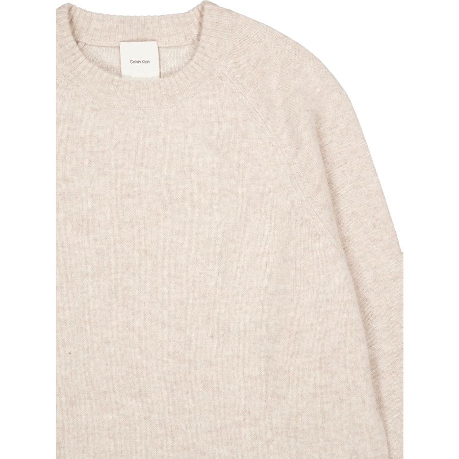 Luxusný vlnený sveter Adl Stony Beige Heather