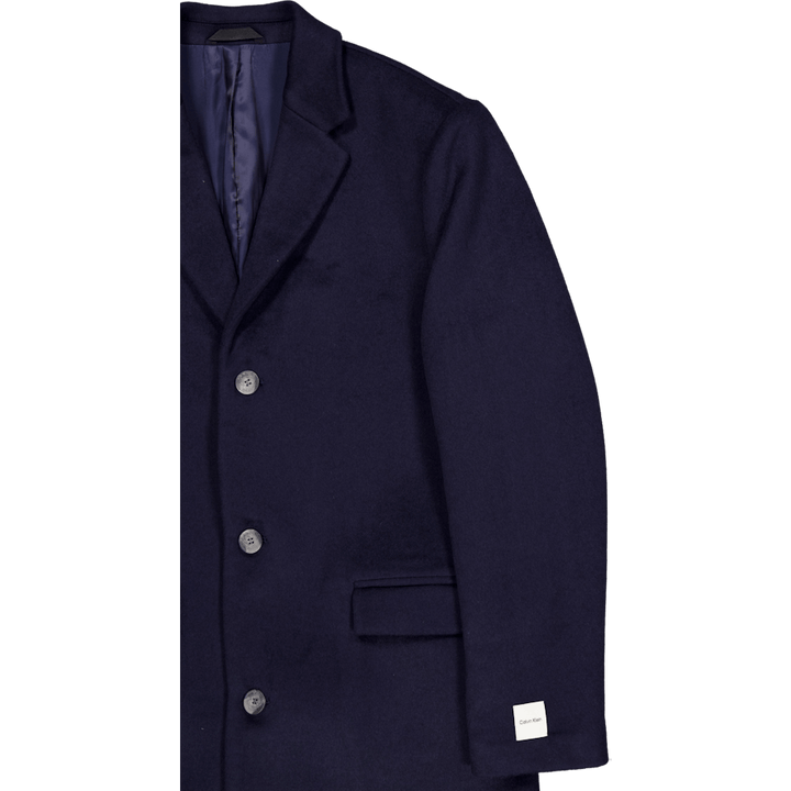 Manteau en laine fine mélangée Chw Night Sky