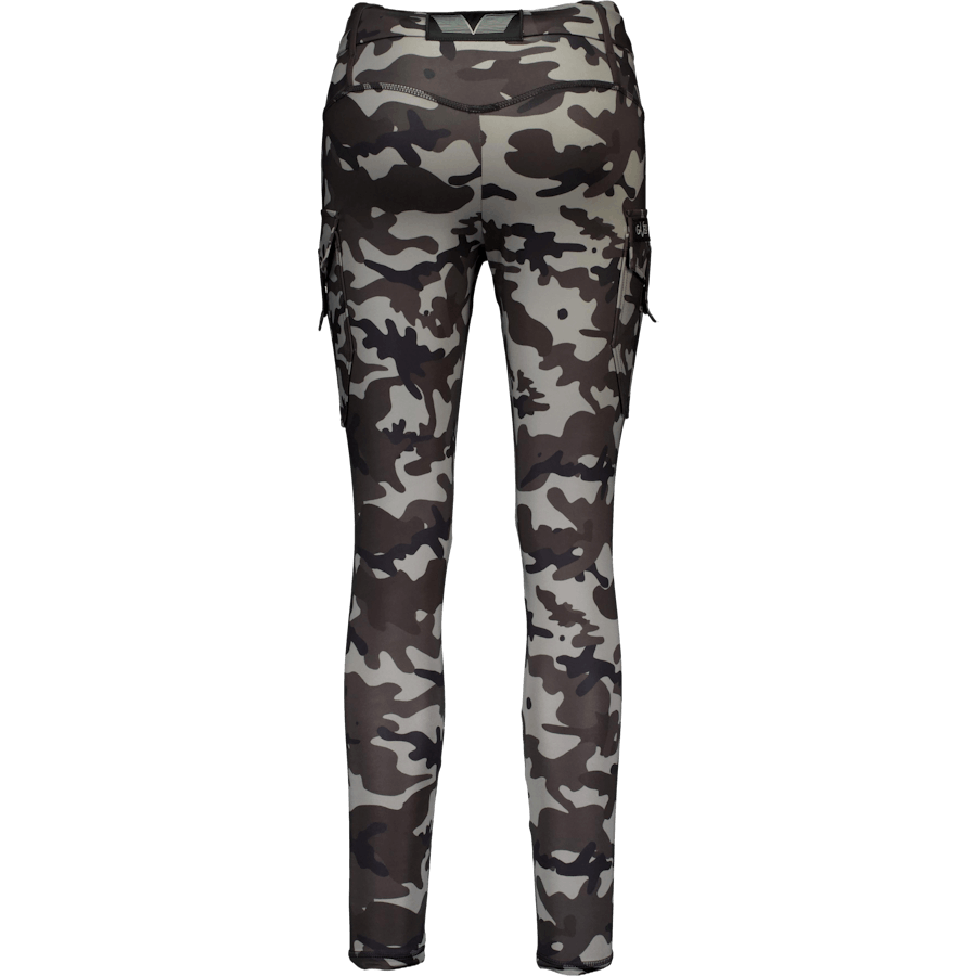 Cargo Camo Stealth Leggings Dark Grey