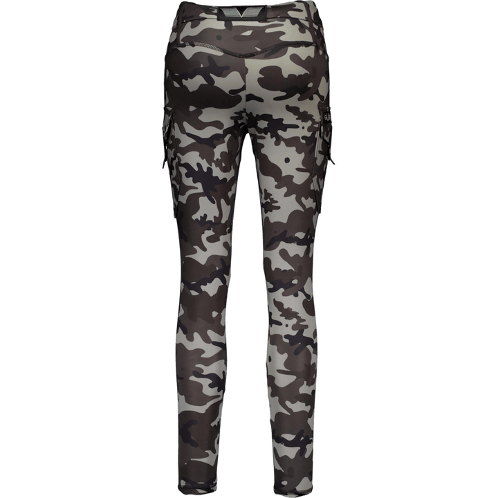 Cargo Camo Stealth Leggings Dark Grey