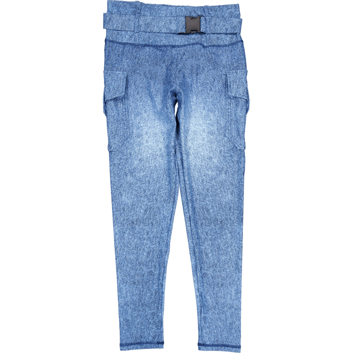 Cargo Leggings Denim Denim