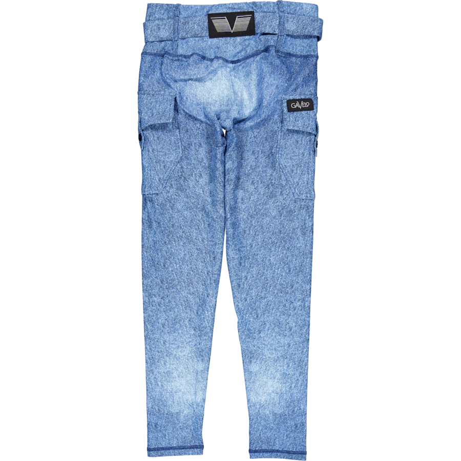 Cargo Leggings Denim Denim