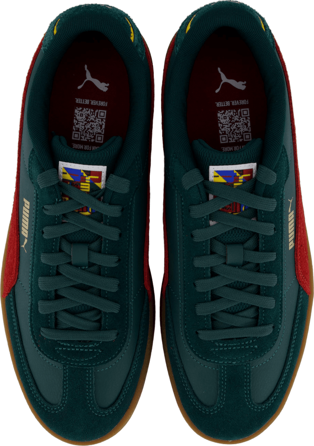 Puma Club II Era Year Of Sport Myrte foncé-rouge intense-gomme