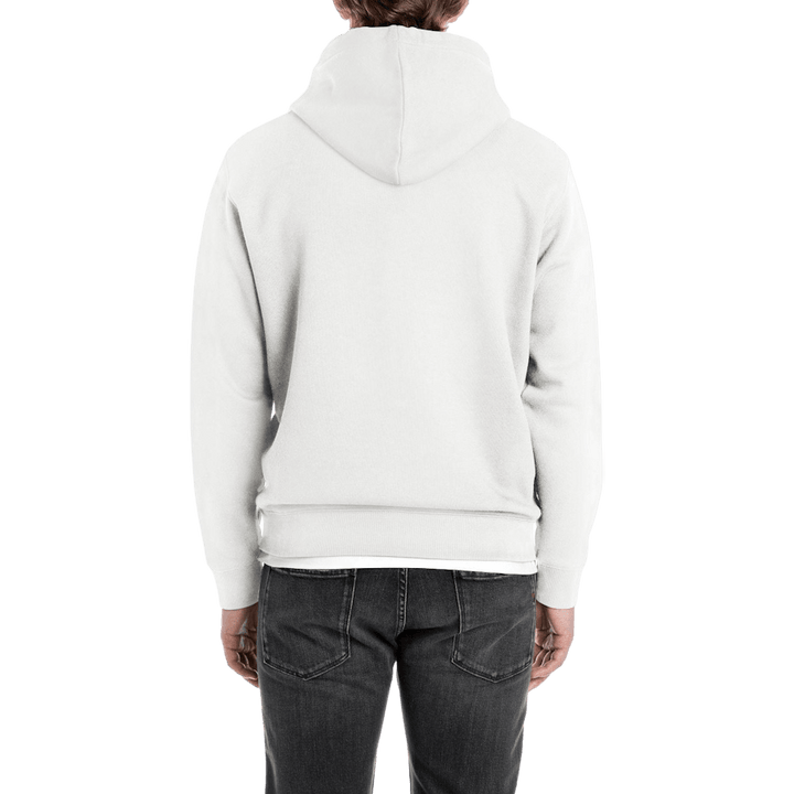 Sweat à capuche 011 Blanc naturel