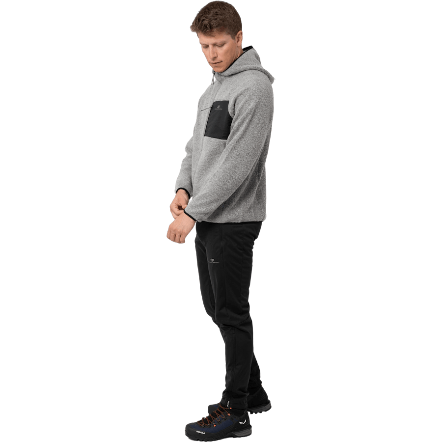 Sweat à capuche Skord Pile M Gris