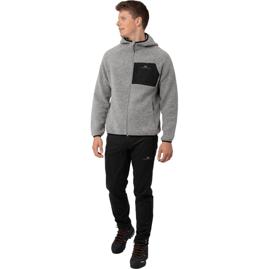 Sweat à capuche Skord Pile M Gris