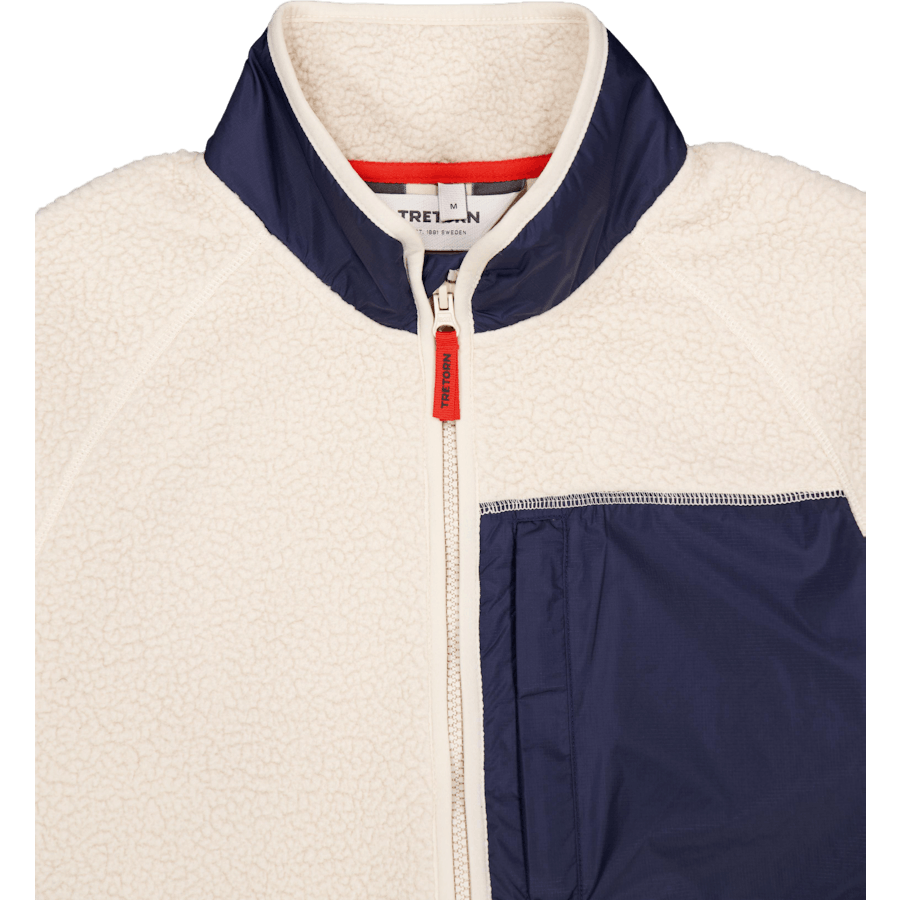 Giacca Farhult Pile Patch Light Begie