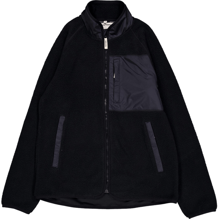 Giacca Farhult Pile Patch Nero