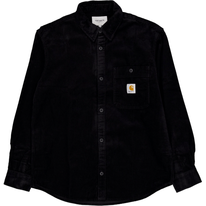 Košeľa L/s Flint Black