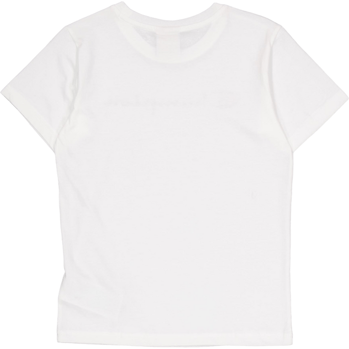 T-shirt mit Rundhalsausschnitt Weiß